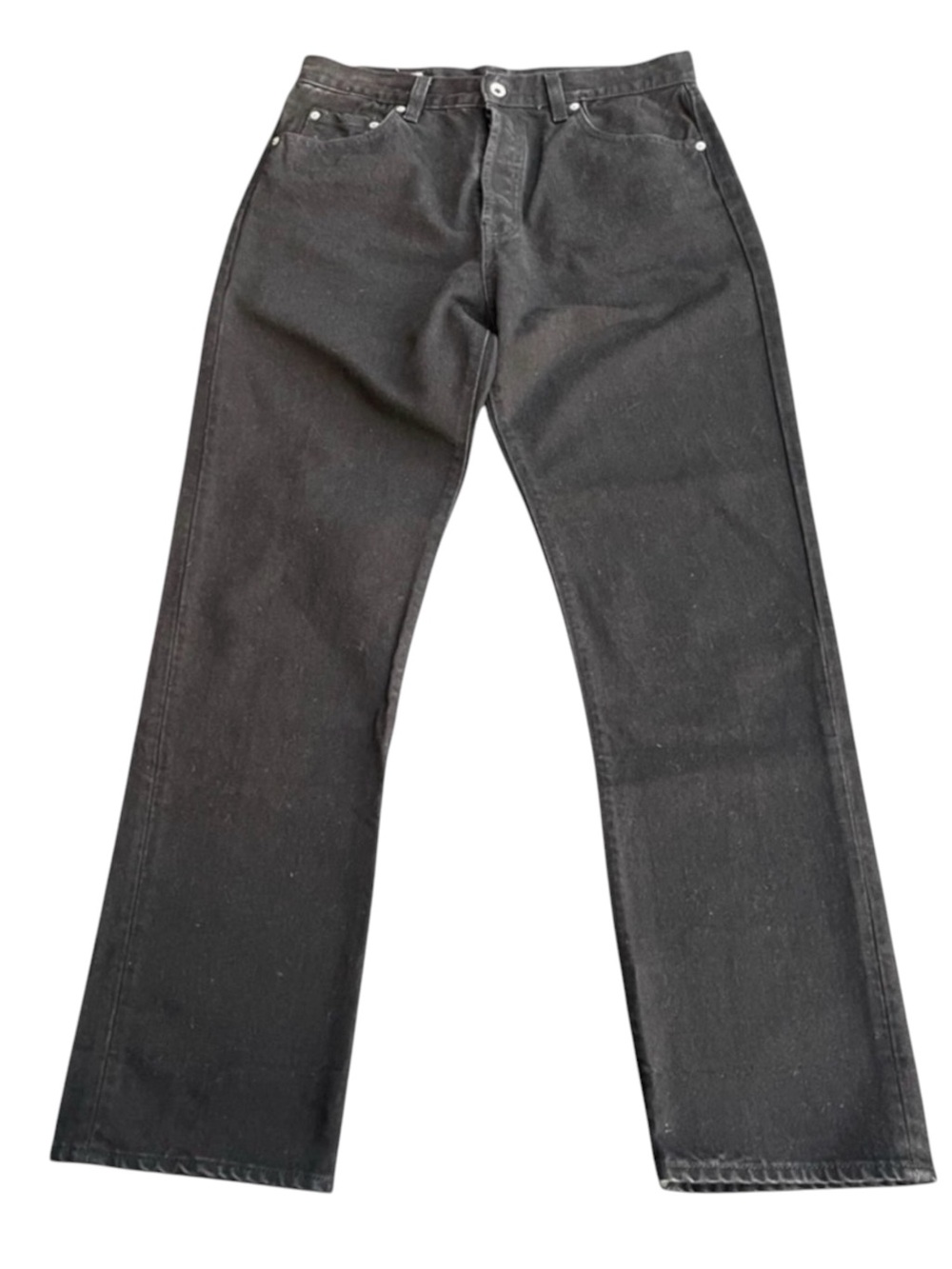 Vintage Pepe Jeans Black Original F2 High-Rise Straight Leg Jeans (32x31)